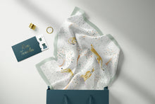 Load image into Gallery viewer, Velocitas et Fortuna Silk Scarf