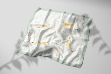 Load image into Gallery viewer, Velocitas et Fortuna Silk Scarf